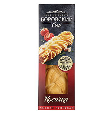 Cнековый Cыр Косичка Копченая