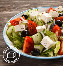 Рецепты - Греческий салат с брынзой